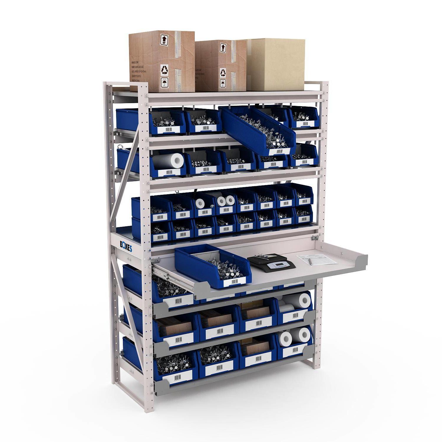 КГ029423 Система хранения BOXES №1-9 2000x1370x530 мм