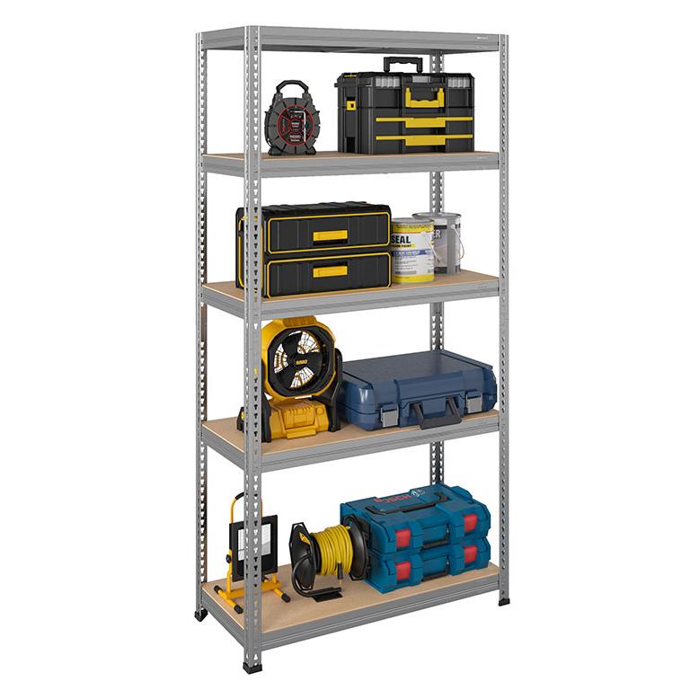 Стеллаж SBL 180KD/120x40/5 оцинкованный