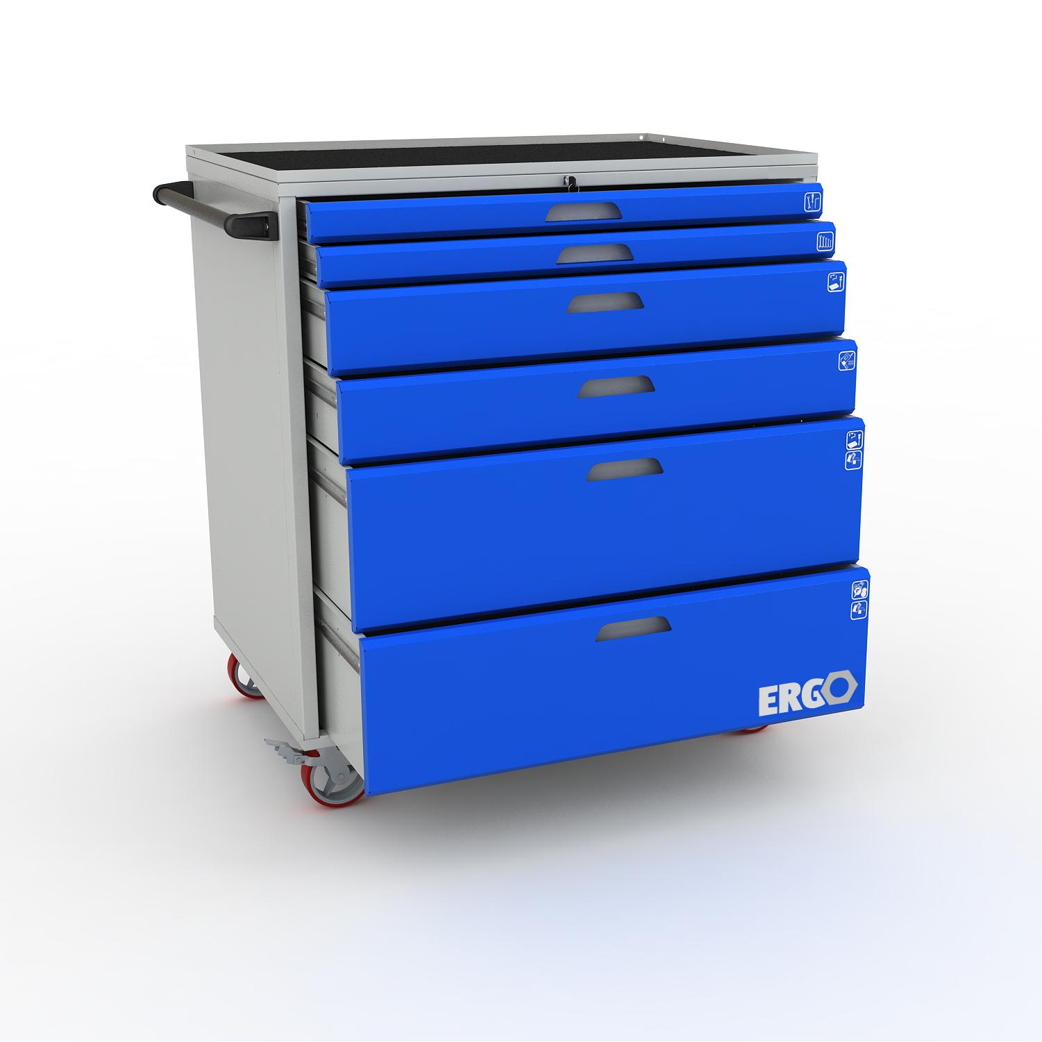 ER-00022466 Тумба инструментальная ERGO XL 06.3