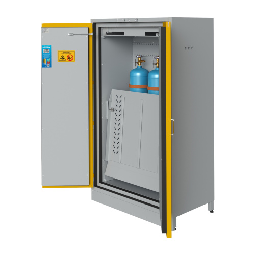 Ш-ЛВЖ-1200ВБ Шкаф безопасного хранения баллонов 1180x650x1985 мм
