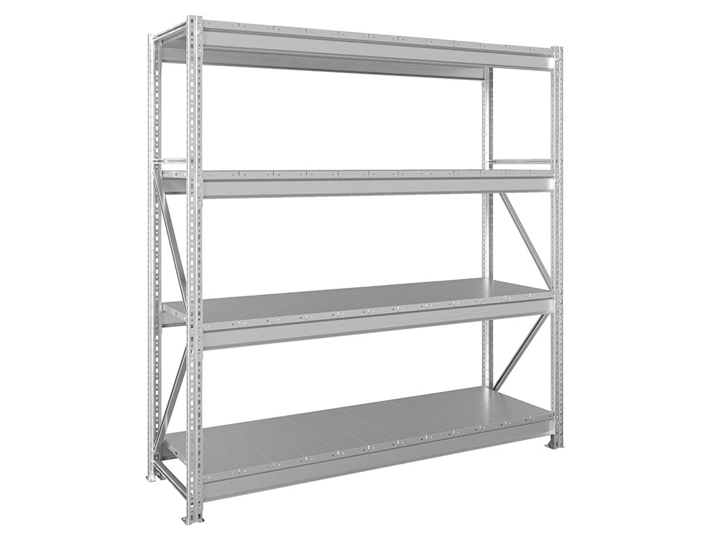 Стеллаж усиленный MS Pro 200/180x60/4