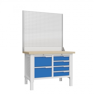 CTR 1202.S24.3-2 Верстак слесарный 2165x1193x743 мм