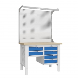 CTR 1202.S14.3-2F Верстак слесарный 2165x1193x743 мм