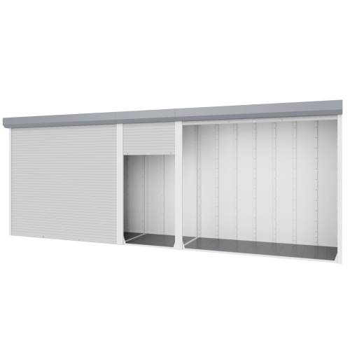 Шкаф роллетный RCAB STG 1500х5250х1200 (две рольставни шириной 1850мм,одна рольставня шириной 1550мм