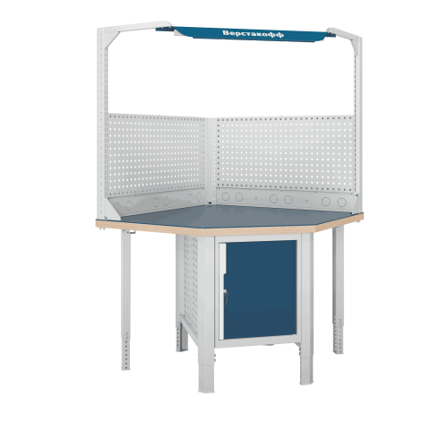 Верстак (угловой) CTR U532.S7.1-1FR